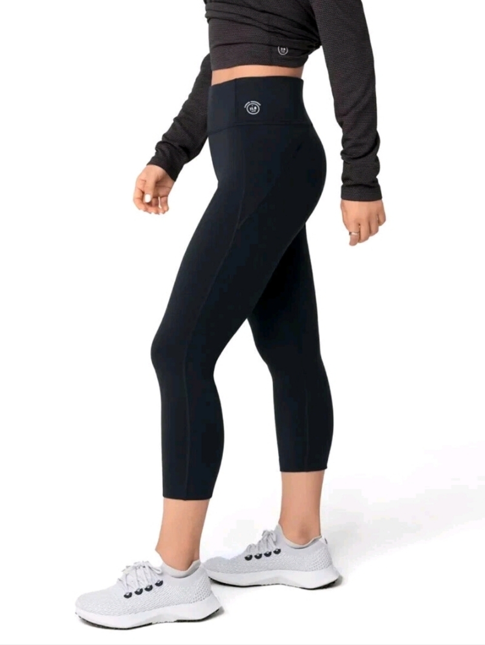 Allbirds Black Natural Leggings Women’s Small High Rise Activewear Yoga  Pants